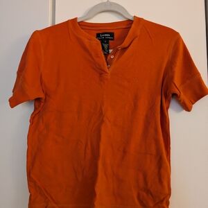 Ralph Lauren Orange Short Sleeve Tee